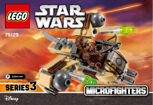 Mode d’emploi Lego set 75129 Star Wars Wookiee gun ship