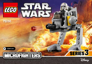 Käyttöohje Lego set 75130 Star Wars AT-DP