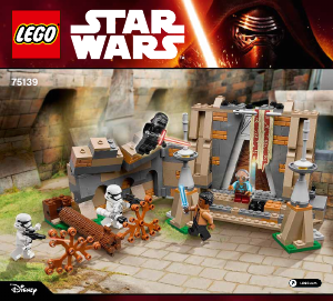 Instrukcja Lego set 75139 Star Wars Bitwa o Takodana