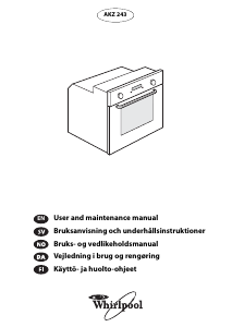 Handleiding Whirlpool AKZ 243/NB Oven