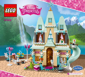 Manual Lego set 41068 Disney Princess Arendelle castle celebration