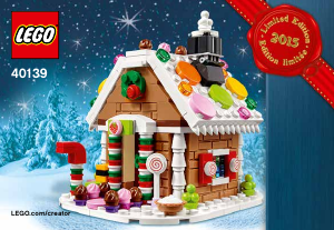 Manual Lego set 40139 Creator Gingerbread house