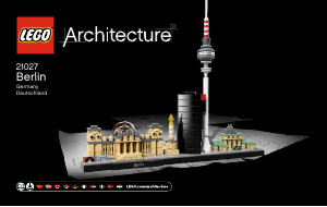 Kullanım kılavuzu Lego set 21027 Architecture Berlin