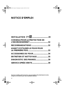 Mode d’emploi Whirlpool AKZ 350/WH/01 Four