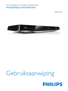 Handleiding Philips BDP7700 Blu-ray speler