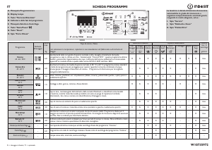 Manuale Indesit ITW D 61052 W Lavatrice