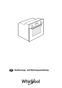 Bedienungsanleitung Whirlpool AKZ 476/IX Backofen