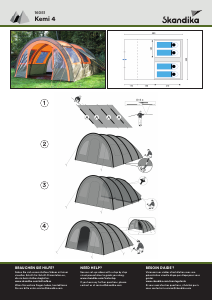 Manual Skandika Kemi 4 Tent