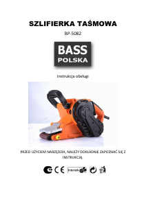 Instrukcja Bass Polska BP-5082 Szlifierka taśmowa