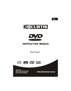 Handleiding Curtis DVD1057 DVD speler