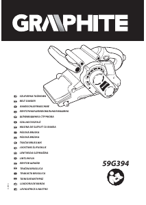 Посібник Graphite 59G394 Стрічково-шліфувальний верстат