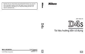 Hướng dẫn sử dụng Nikon D4s Máy ảnh kỹ thuật số