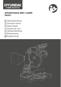 Manual Hyundai 56251 Mitre Saw