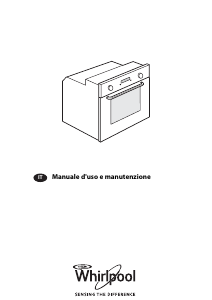 Manuale Whirlpool AKZM 6570/IXL Forno