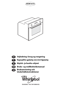 Manual Whirlpool AKZM 6610/IXL Oven