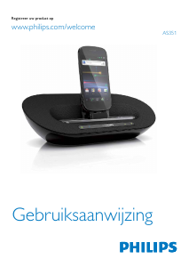 Handleiding Philips AS351 Speakerdock
