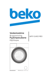 Käyttöohje BEKO WMY 61483 MB3 Pesukone