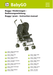Instrukcja BabyGO Jumper Wózek