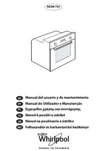 Manual Whirlpool AKZM 756/S Oven