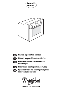 Manual Whirlpool AKZM 757/IXL Oven