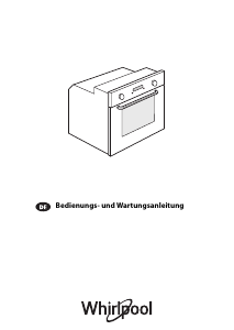 Bedienungsanleitung Whirlpool AKZM 765/IX Backofen