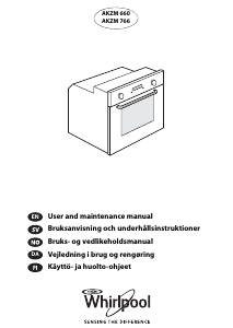 Manual Whirlpool AKZM 766/WH Oven