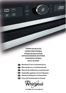 Manual Whirlpool AKZM 8480 IX Oven