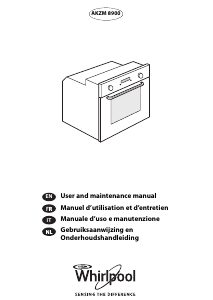 Manual Whirlpool AKZM 8900/GK Oven