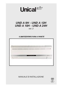 Manual UnicalAir UND A 9H Air Conditioner