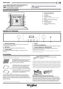 Mode d’emploi Whirlpool OAKP9 744 H IX Four