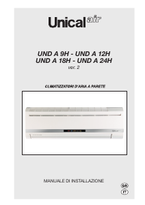 Bruksanvisning UnicalAir UND A 12H Luftkonditionering