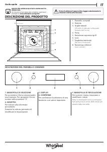 Manuale Whirlpool OAKZ9 156 P IX Forno