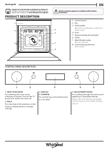 Manual Whirlpool OAKZ9 156 P IX Oven