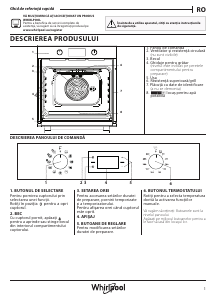 Manual Whirlpool OAS KC8V1 BLG Cuptor