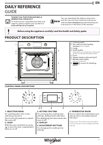 Manual Whirlpool OAS KC8V1 BLG Oven