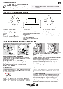 Manual Whirlpool OAS KN8V1 IX Cuptor