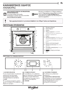 Εγχειρίδιο Whirlpool OAS KP8V1 IX Φούρνος