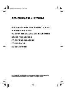 Bedienungsanleitung Whirlpool OBU B00 W Backofen