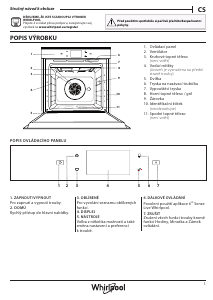Manuál Whirlpool W11 OS1 4S2 P Trouba
