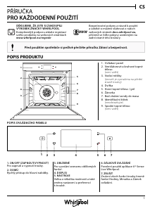 Manuál Whirlpool W11I OM1 4MS2 H Trouba