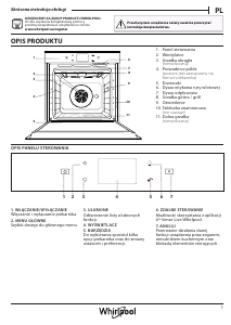 Instrukcja Whirlpool W11I OP1 4S2 H Piekarnik