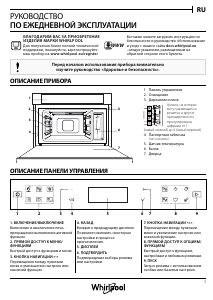 Руководство Whirlpool W6 MS450 духовой шкаф