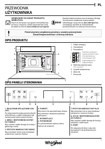 Instrukcja Whirlpool W6 MS450 Piekarnik