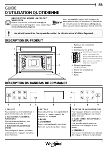 Mode d’emploi Whirlpool W6 MS450 Four