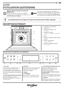 Mode d’emploi Whirlpool W6 OM4 4S1 H BL Four