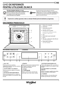 Manual Whirlpool W6 OM4 4S1 H Cuptor