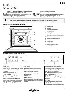 Bedienungsanleitung Whirlpool W6 OM4 4S1 P BSS Backofen