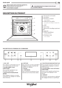 Mode d’emploi Whirlpool W6 OS4 4S1 H BL Four