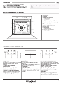 Bedienungsanleitung Whirlpool W6 OS4 4S1 H Backofen