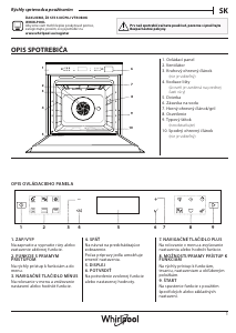 Návod Whirlpool W6 OS4 4S1 H Rúra